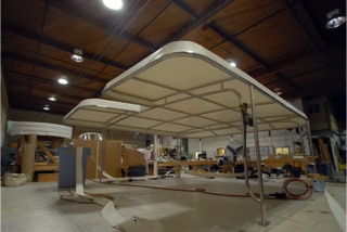 Barrett Enclosures - Welded Frame Stretch Tops